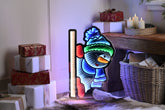 Festive Infinity Lighting Festive Lit Infinity Snowman with Scarf 60cm